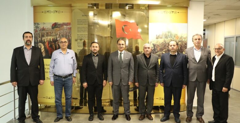 Sancaktepe Cemevleri Başkanlarından Kaymakam Naif Yavuz’a ziyaret