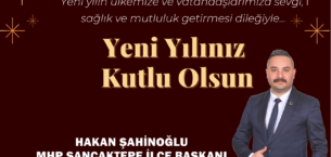 Hakan Şahinoğlu’nun Yeni yıl mesajı